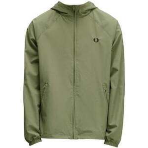 Bundy Fred Perry Taslan Hooded Shell Jacket Olive Mint vyobraziť