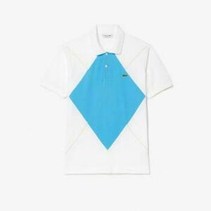 Tričká a polokošele Lacoste SLEEVED RIBBED COLLAR vyobraziť