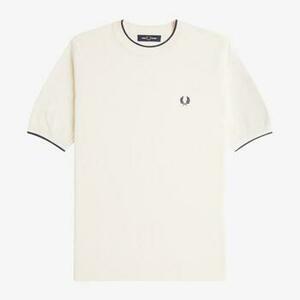 Tričká a polokošele Fred Perry TEXTURE FRONT KNITTED T-SHI vyobraziť