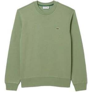 Mikiny Lacoste Fleece Crew Sweatshirt Thyme vyobraziť