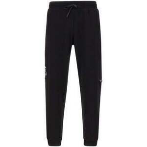 Tepláky/Vrchné oblečenie Ea7 Emporio Armani Side Logo Joggers Black vyobraziť