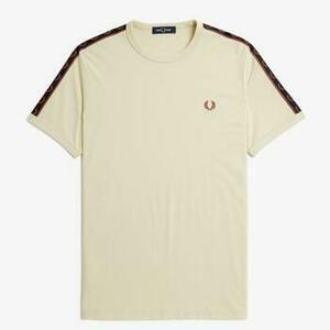 Tričká a polokošele Fred Perry CONTRAST TAPE RINGER T-SHIR vyobraziť