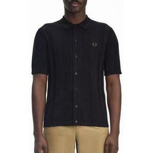 Tričká a polokošele Fred Perry BUTTON THROUGH SS SHIRT vyobraziť