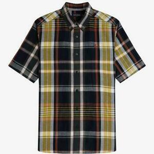Košele s dlhým rukávom Fred Perry MADRAS CHECK SHORT SLEEVE S vyobraziť