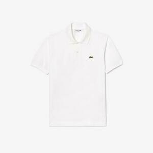 Tričká a polokošele Lacoste SHORT SLEEVED RIBBED COLLAR vyobraziť
