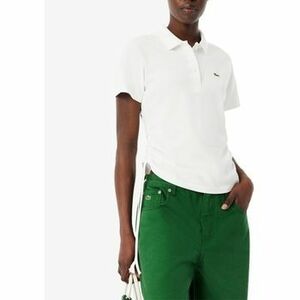 Tričká a polokošele Lacoste LONG SLEEVED RIBBED COLLAR S vyobraziť