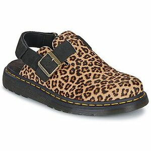 Nazuvky Dr. Martens Jorge II Mule Light Tan+Black Leopard vyobraziť