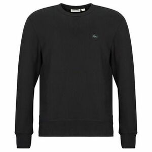 Svetre Calvin Klein Jeans WOVEN LABEL CREW NECK vyobraziť
