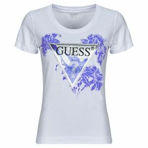 Tričká s krátkym rukávom Guess CN FLOWER TRIANGLE vyobraziť