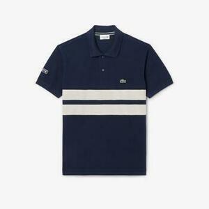 Tričká a polokošele Lacoste SHORT SLEEVED RIBBED COLLAR vyobraziť