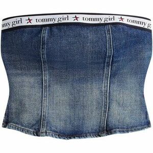 Blúzka Tommy Hilfiger TOMMY GIRL DENIM TUB DW0DW21221 vyobraziť