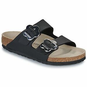 Šľapky BIRKENSTOCK Arizona Kids Flower Buckle BF Black vyobraziť