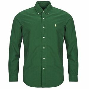 Košele s dlhým rukávom Polo Ralph Lauren CHEMISE AJUSTEE SLIM FIT EN OXFORD LEGER vyobraziť