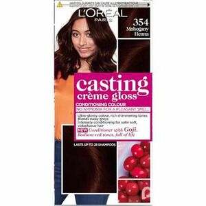 Farbenie L'oréal Casting Crème Gloss Hair Color - 354 Mahagony Henna vyobraziť