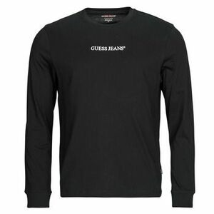 Tričká s dlhým rukávom Guess GJ LS CN SLIM LOGO EMBRO TEE vyobraziť