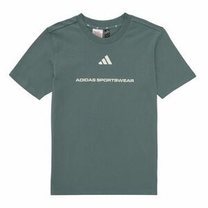 Tričká s krátkym rukávom adidas adidas Boys Slogan Single Jersey T-Shirt Kids vyobraziť