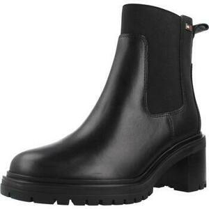 Čižmičky Tommy Hilfiger FLAG MID HEEL LEATHER CH vyobraziť