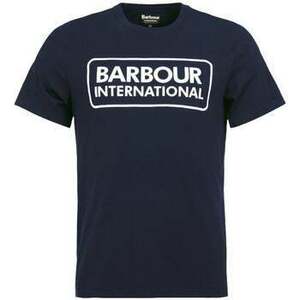 Tričká s krátkym rukávom Barbour Essential Large Logo T-Shirt Navy vyobraziť