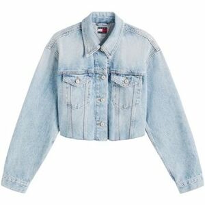 Džínsové bundy Tommy Hilfiger CROPPD TRCKR JKT RWB DW0DW21063 vyobraziť