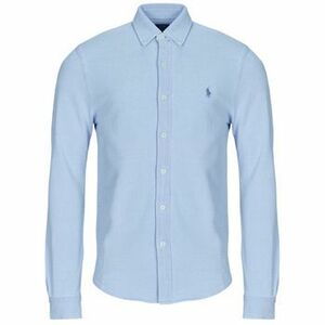 Košele s dlhým rukávom Polo Ralph Lauren CHEMISE AJUSTEE COL BOUTONNE EN POLO FEATHERWEIGHT vyobraziť
