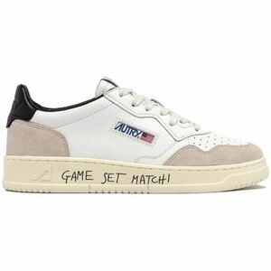Módne tenisky Autry Medalist Low Suede W - White/Black vyobraziť