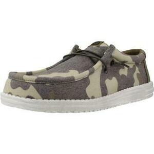 Nízke tenisky HEYDUDE WALLY WASHED CAMO vyobraziť