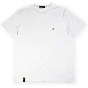 Tričká a polokošele Organic Monkey T-Shirt Greenlight - White vyobraziť