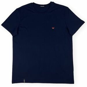 Tričká a polokošele Organic Monkey T-Shirt Watermelon - Navy vyobraziť