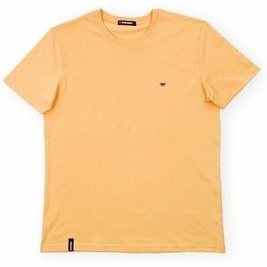 Tričká a polokošele Organic Monkey T-Shirt Watermelon - Yellow Mango vyobraziť