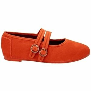Balerínky/Babies Paez Mary Jane Double Strap W - Velvet Orange vyobraziť