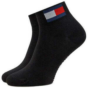 Kotníkové ponožky Tommy Hilfiger Quarter Two Pack Flag Socks Black vyobraziť